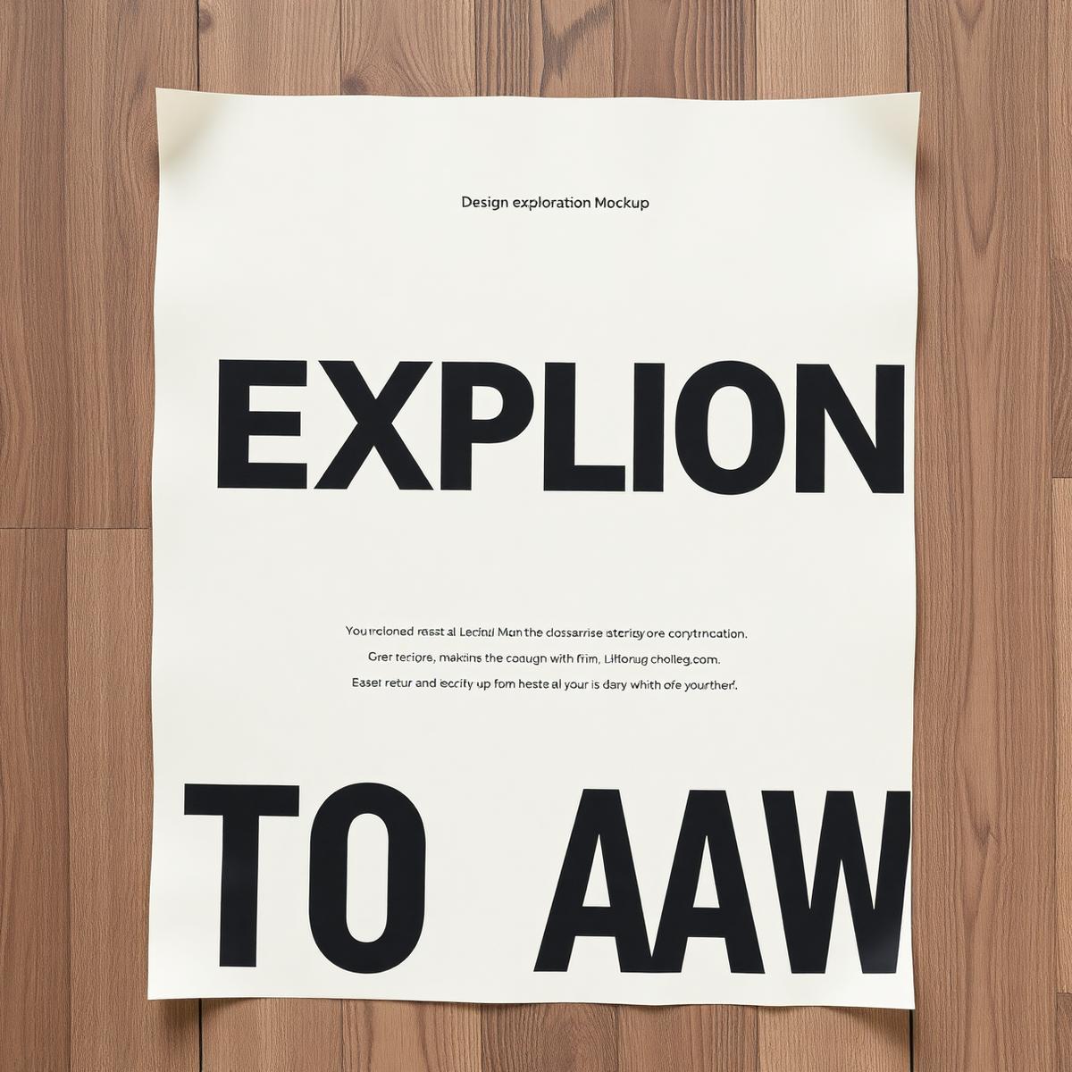 Type Explorations